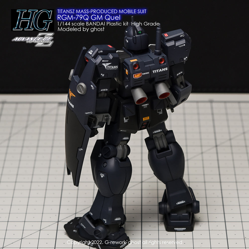 G-REWORK - [HG] RGM-79Q GM Quel Water Decal