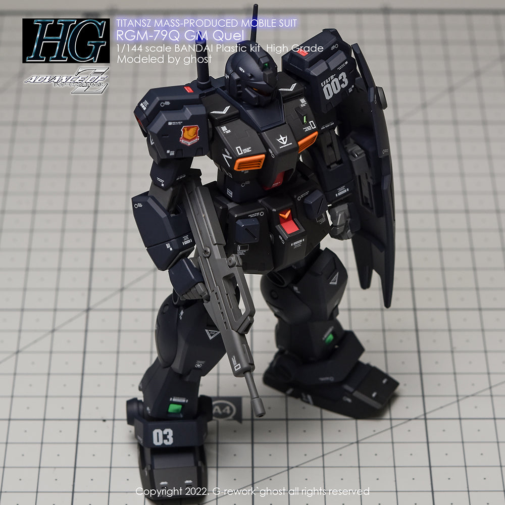 G-REWORK - [HG] RGM-79Q GM Quel Water Decal
