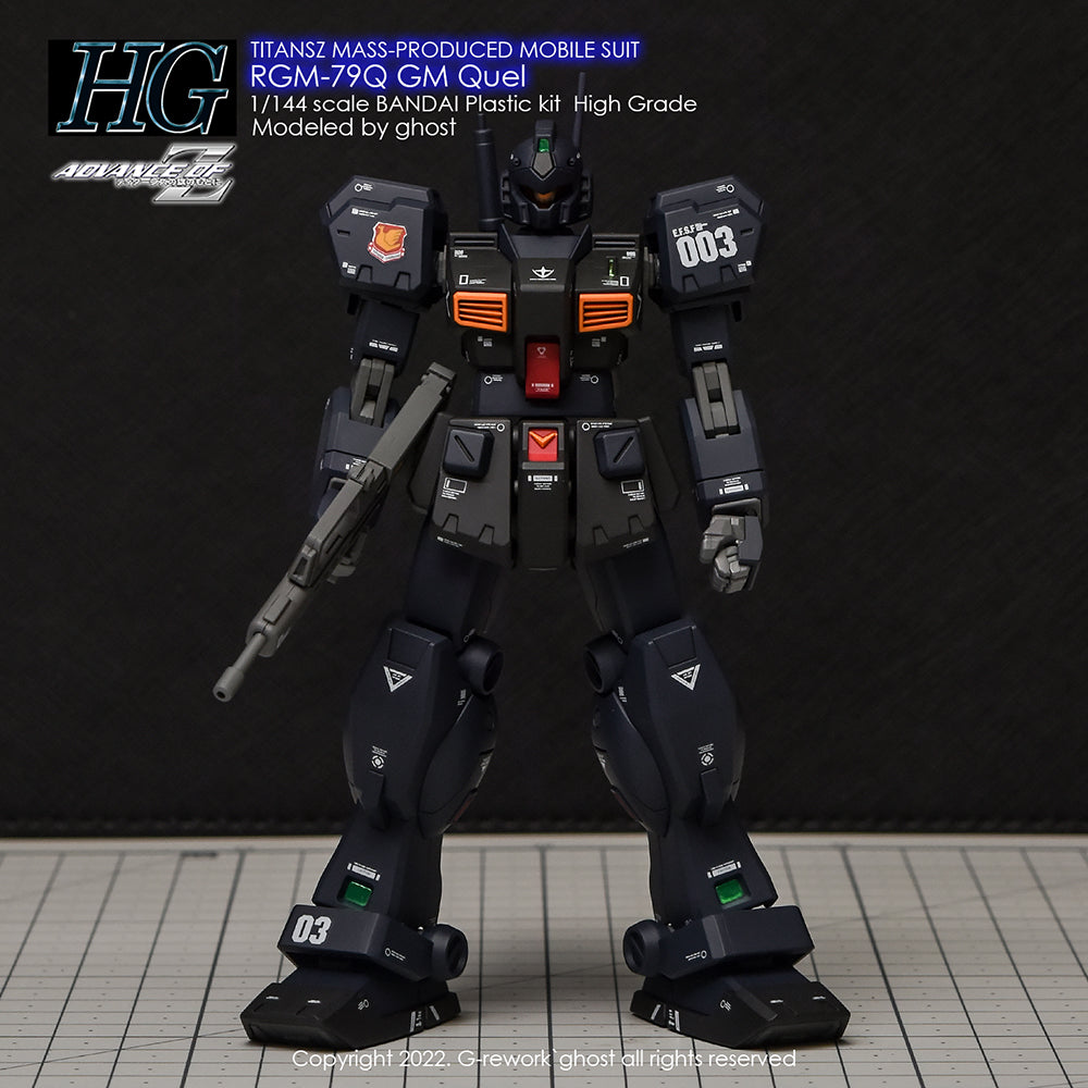 G-REWORK - [HG] RGM-79Q GM Quel Water Decal