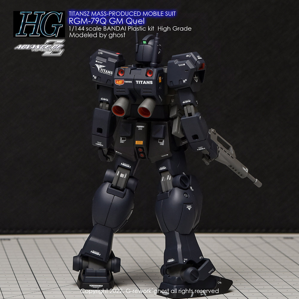 G-REWORK - [HG] RGM-79Q GM Quel Water Decal