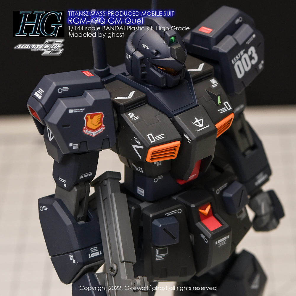 G-REWORK - [HG] RGM-79Q GM Quel Water Decal