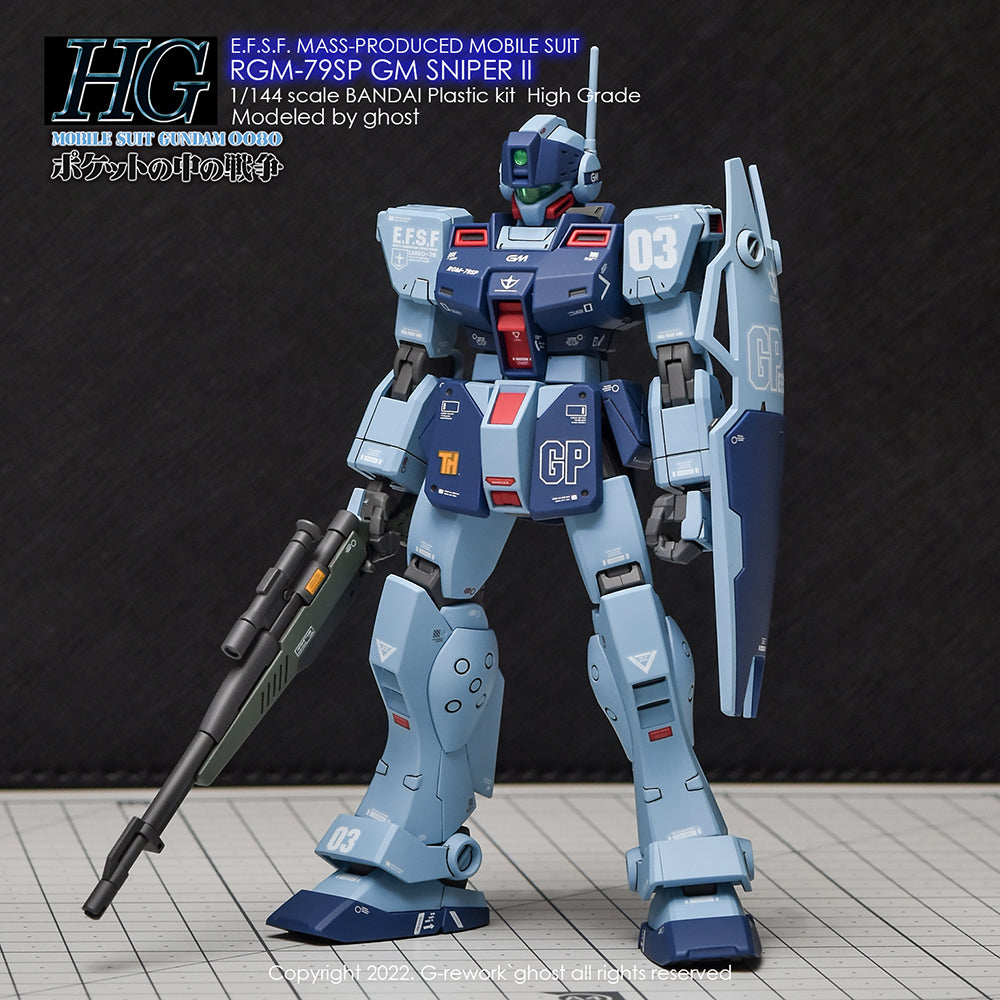 G-REWORK - [HG] RGM-79SP GM SNIPER II Water Decal