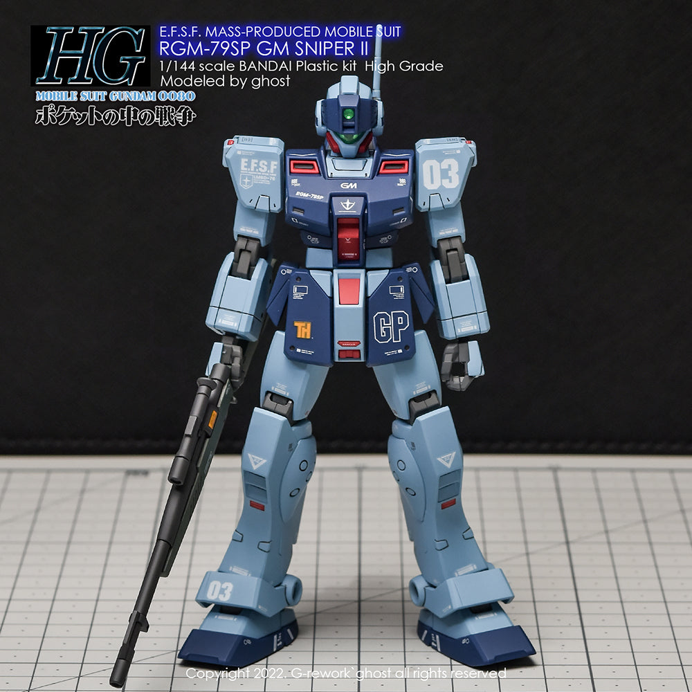 G-REWORK - [HG] RGM-79SP GM SNIPER II Water Decal