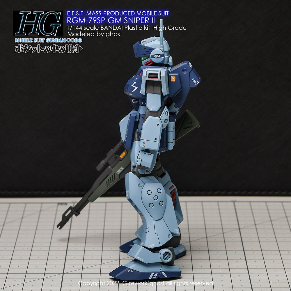 G-REWORK - [HG] RGM-79SP GM SNIPER II Water Decal