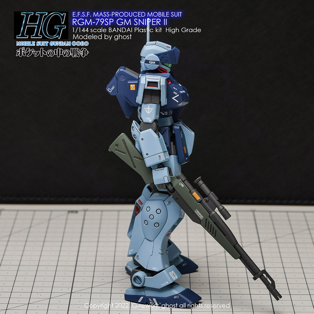 G-REWORK - [HG] RGM-79SP GM SNIPER II Water Decal