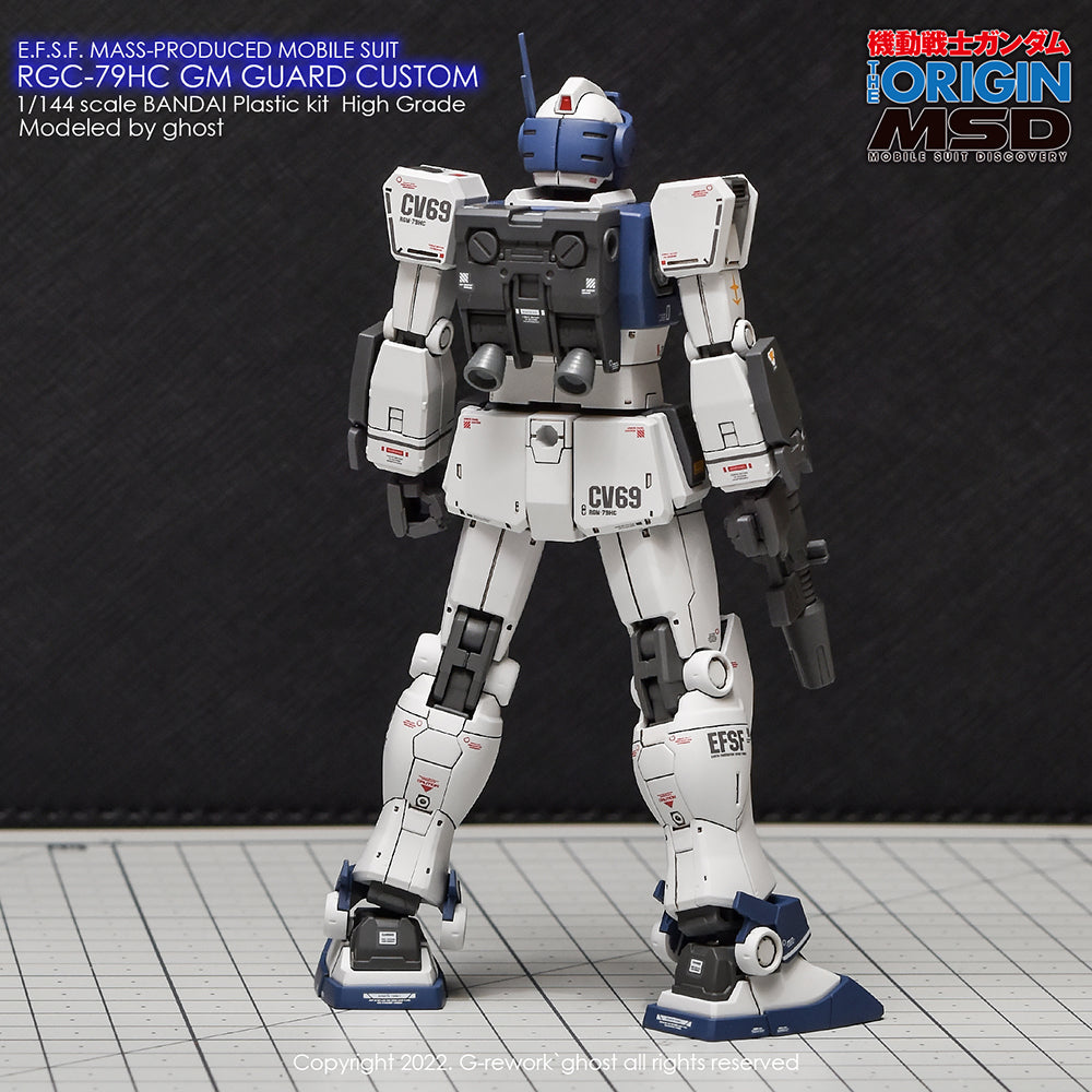 G-REWORK - [HG] GTO GM GUARD CUSTOM Water Decal