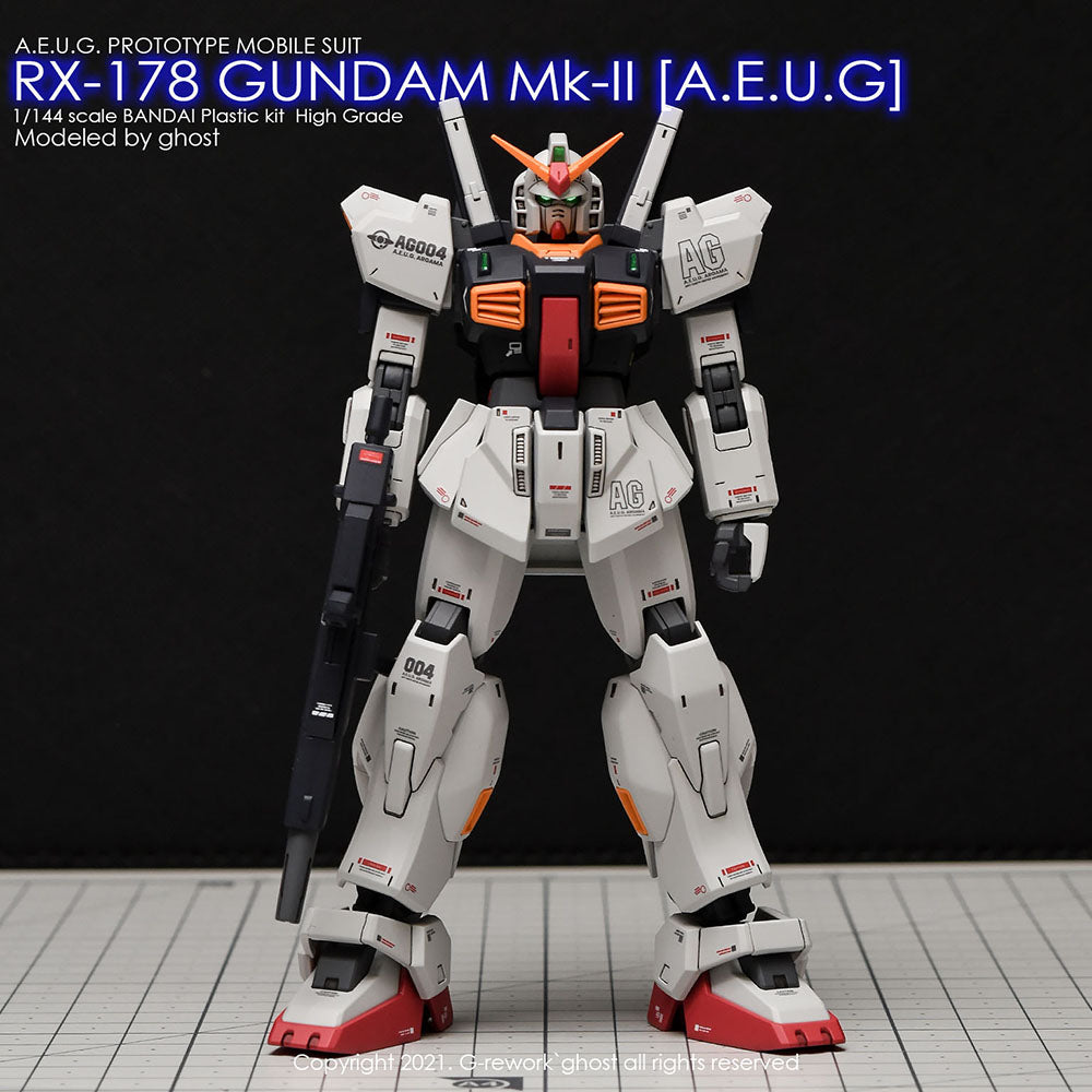 G-REWORK - [HG] GUNDAM MK-II (A.E.U.G.) Water Decal
