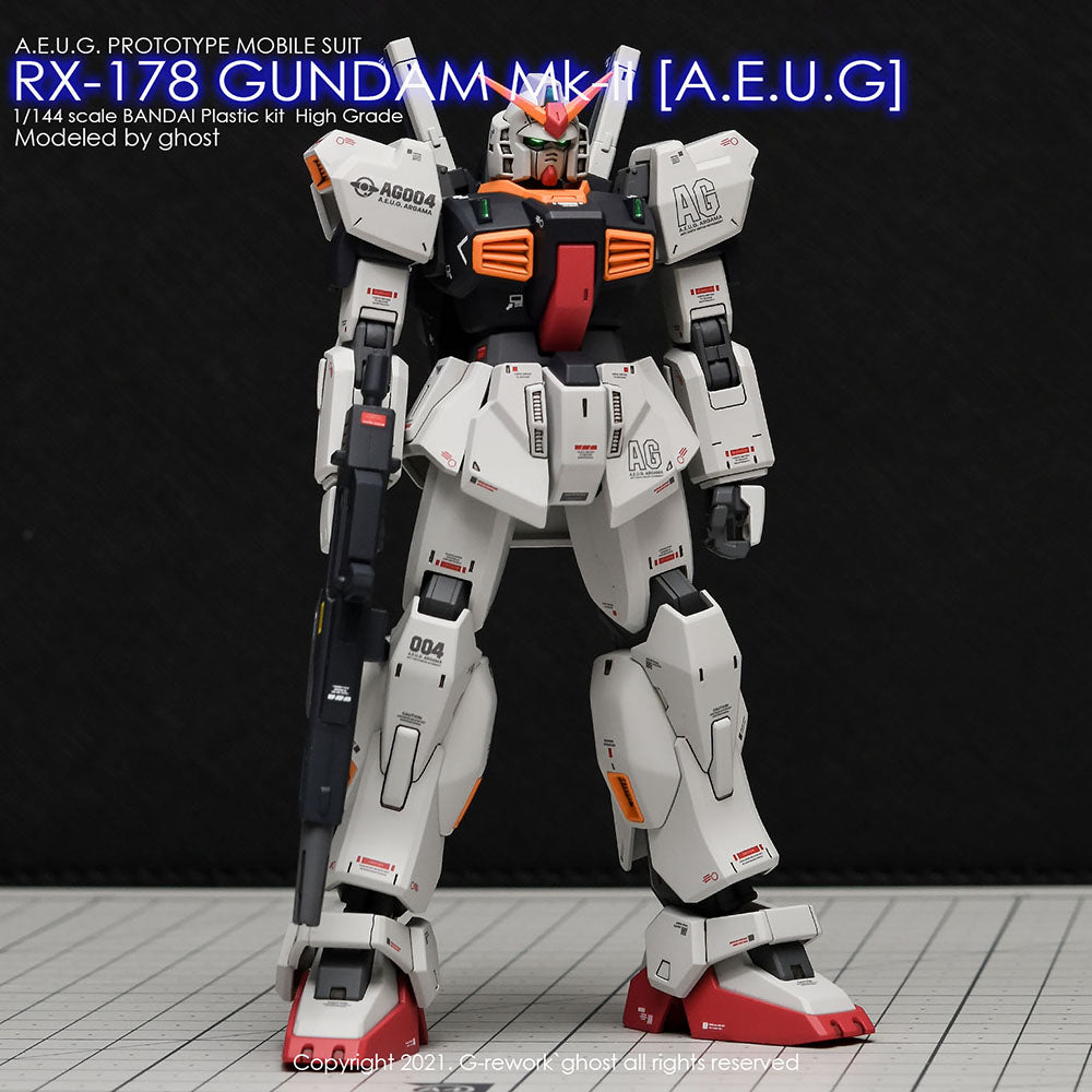 G-REWORK - [HG] GUNDAM MK-II (A.E.U.G.) Water Decal