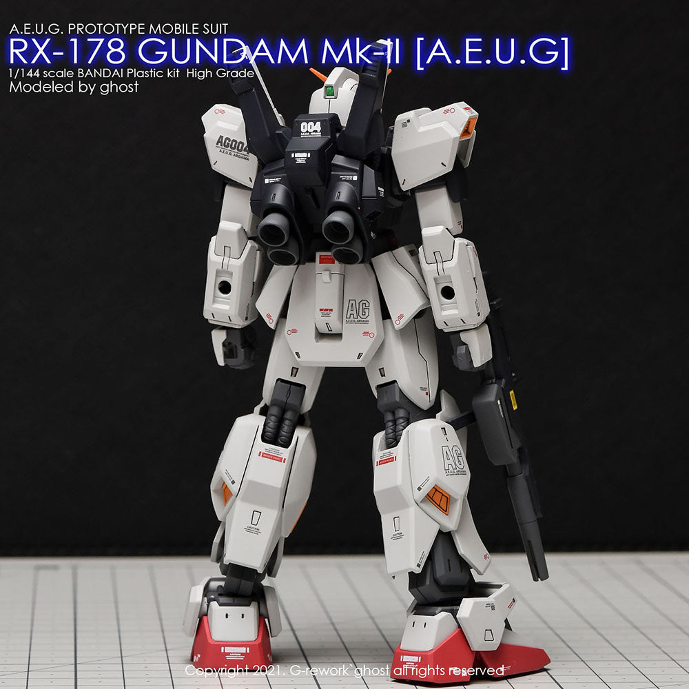 G-REWORK - [HG] GUNDAM MK-II (A.E.U.G.) Water Decal