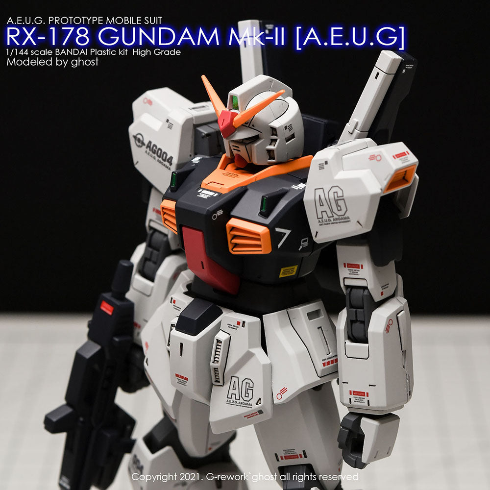 G-REWORK - [HG] GUNDAM MK-II (A.E.U.G.) Water Decal