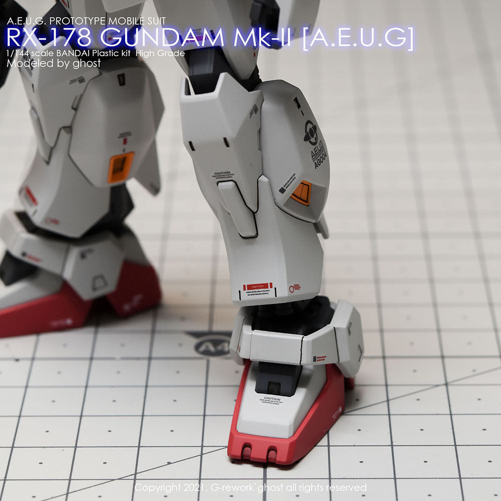 G-REWORK - [HG] GUNDAM MK-II (A.E.U.G.) Water Decal