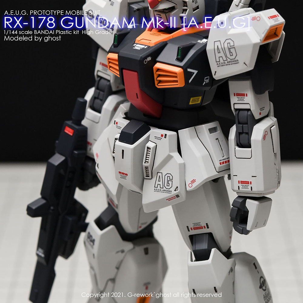 G-REWORK - [HG] GUNDAM MK-II (A.E.U.G.) Water Decal