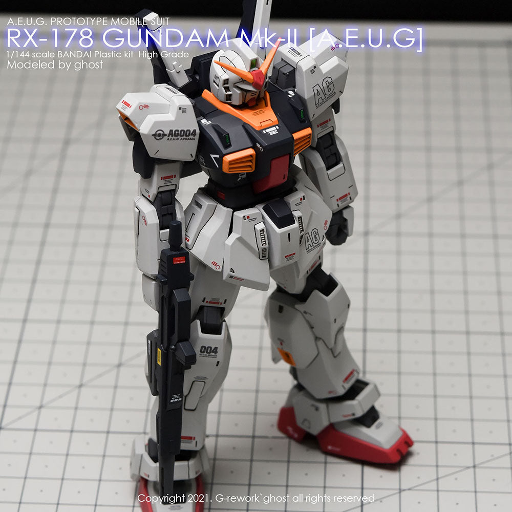 G-REWORK - [HG] GUNDAM MK-II (A.E.U.G.) Water Decal