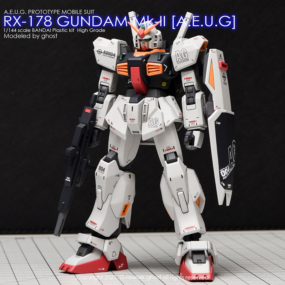 G-REWORK - [HG] GUNDAM MK-II (A.E.U.G.) Water Decal