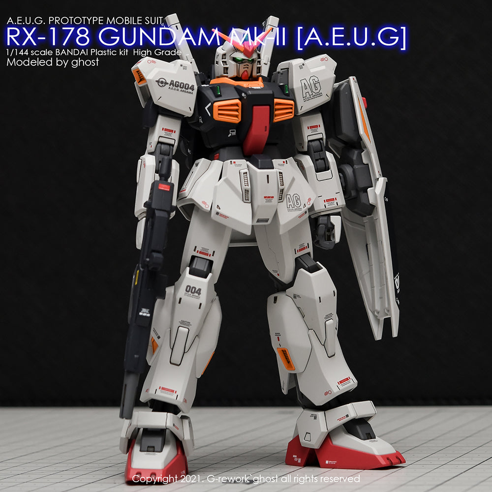 G-REWORK - [HG] GUNDAM MK-II (A.E.U.G.) Water Decal