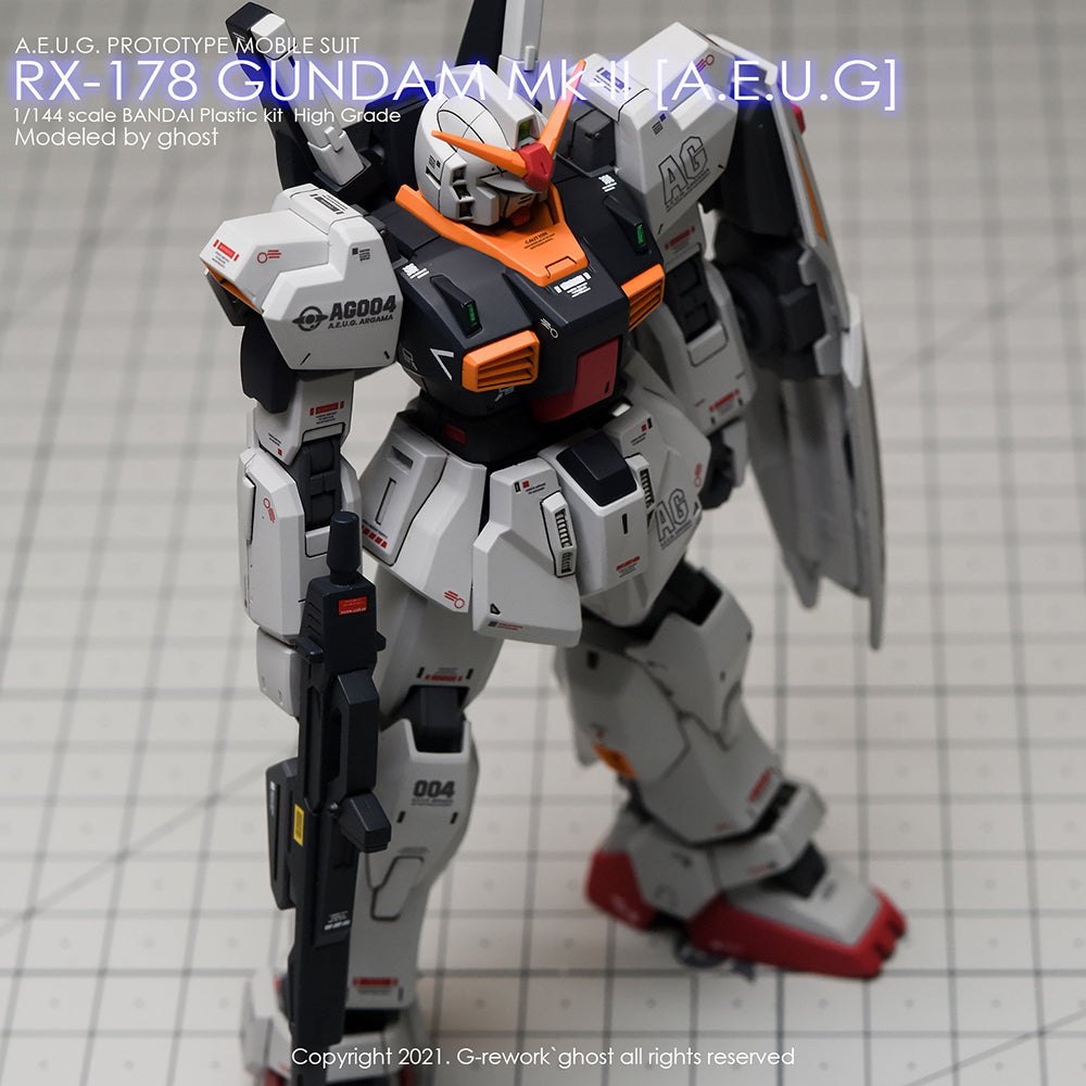 G-REWORK - [HG] GUNDAM MK-II (A.E.U.G.) Water Decal