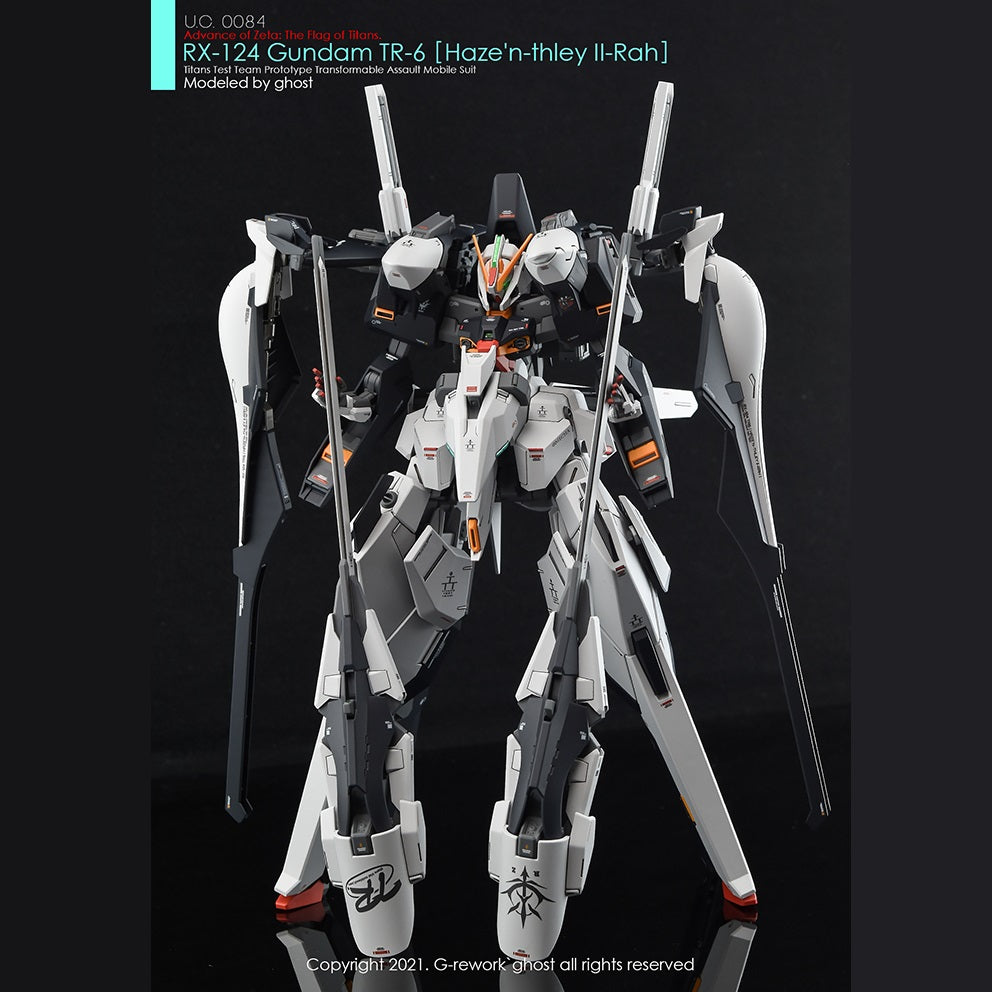 G-REWORK - [HG] A.O.Z RX-124 Gundam TR-6 ［Haze'n-thley II-Rah］ Water Decal