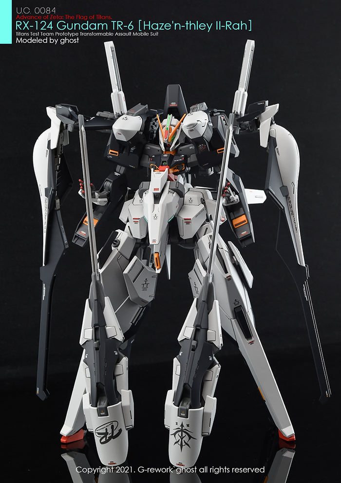 G-REWORK - [HG] A.O.Z RX-124 Gundam TR-6 ［Haze'n-thley II-Rah］ Water Decal