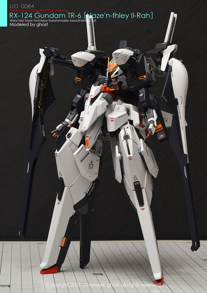 G-REWORK - [HG] A.O.Z RX-124 Gundam TR-6 ［Haze'n-thley II-Rah］ Water Decal