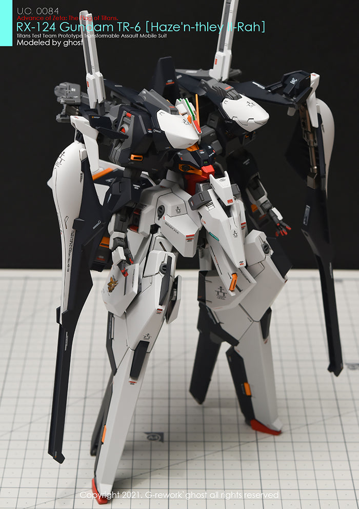 G-REWORK - [HG] A.O.Z RX-124 Gundam TR-6 ［Haze'n-thley II-Rah］ Water Decal