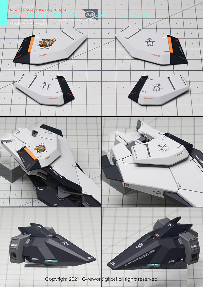 G-REWORK - [HG] A.O.Z RX-124 Gundam TR-6 ［Haze'n-thley II-Rah］ Water Decal