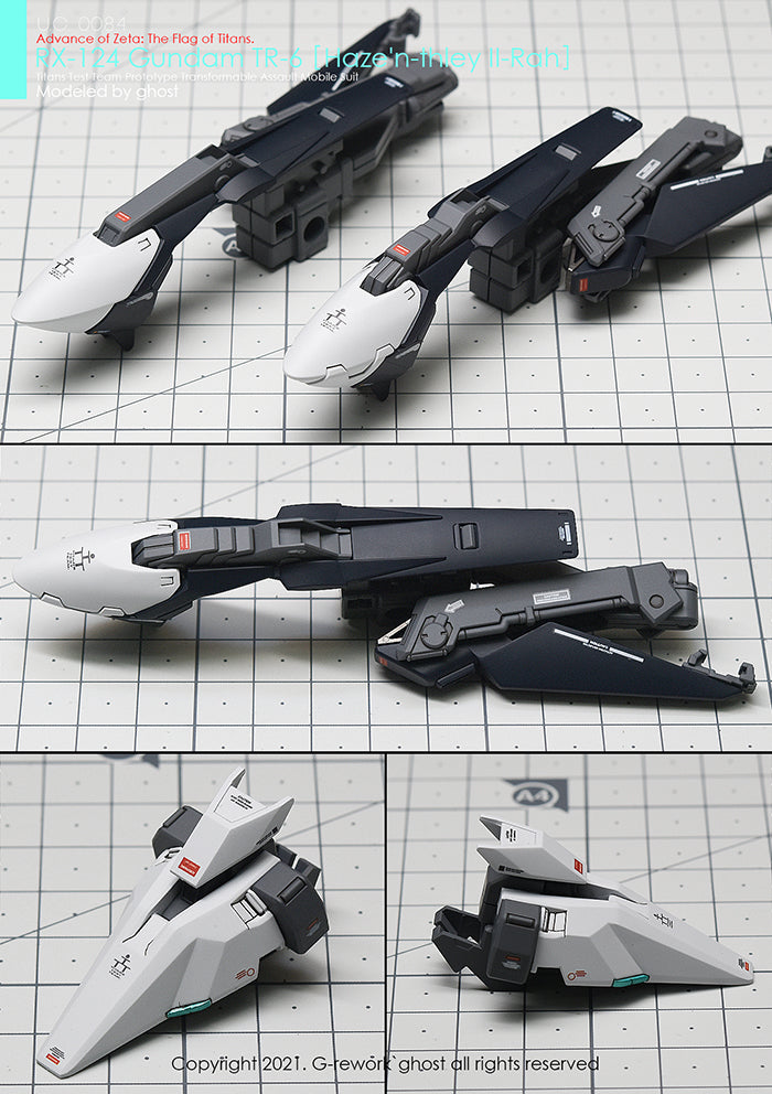 G-REWORK - [HG] A.O.Z RX-124 Gundam TR-6 ［Haze'n-thley II-Rah］ Water Decal