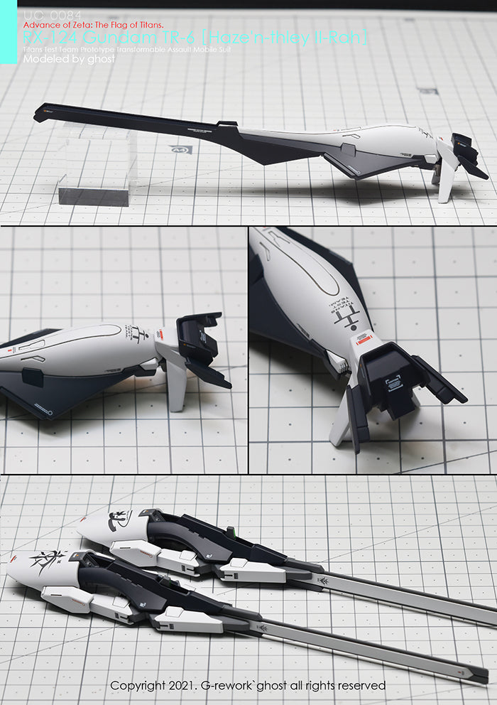 G-REWORK - [HG] A.O.Z RX-124 Gundam TR-6 ［Haze'n-thley II-Rah］ Water Decal