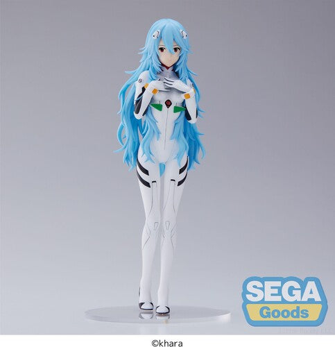 SEGA - EVANGELION: 3.0+1.0 Thrice Upon a Time - SPM Figure - Rei Ayanami (Long Hair Version)