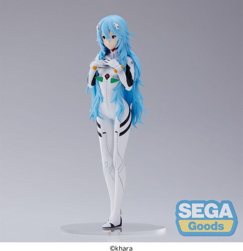 SEGA - EVANGELION: 3.0+1.0 Thrice Upon a Time - SPM Figure - Rei Ayanami (Long Hair Version)