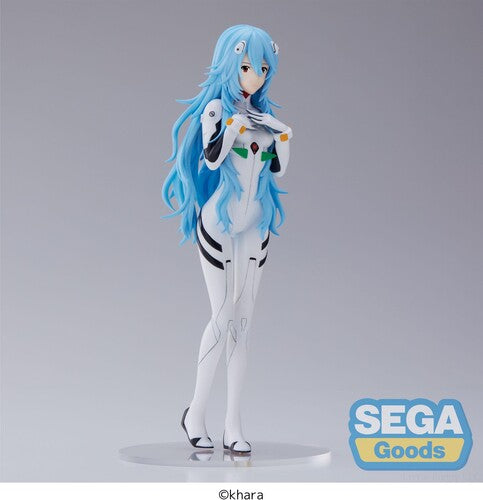 SEGA - EVANGELION: 3.0+1.0 Thrice Upon a Time - SPM Figure - Rei Ayanami (Long Hair Version)