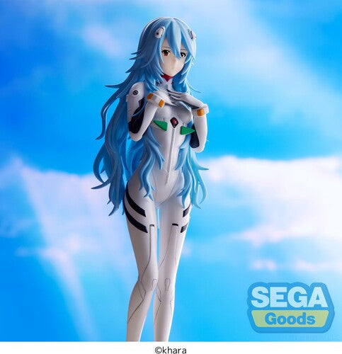 SEGA - EVANGELION: 3.0+1.0 Thrice Upon a Time - SPM Figure - Rei Ayanami (Long Hair Version)