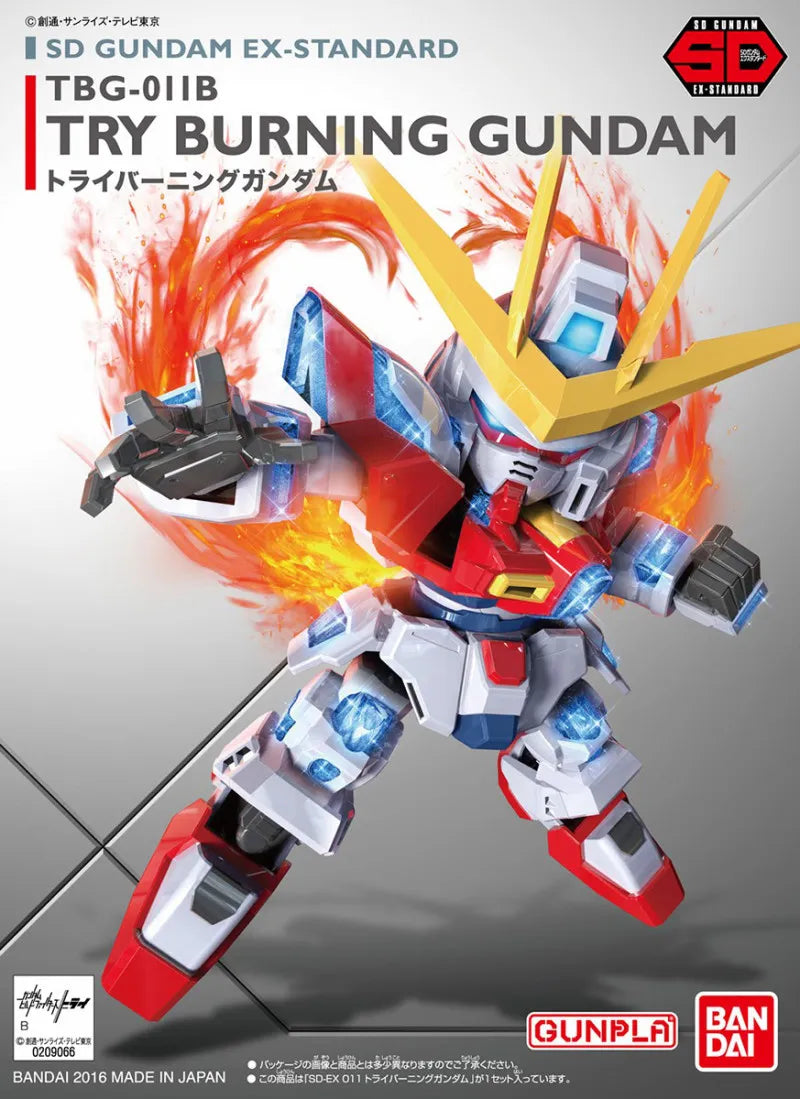 SD Gundam EX-Standard #11 TBG-011B Try Burning Gundam