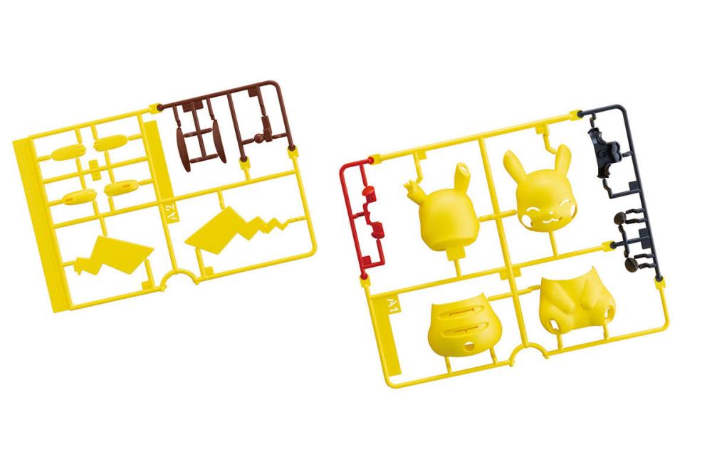 Pokemon Pikachu #16 (Sitting Pose) Quick Model Kit