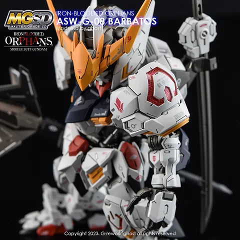 G-REWORK -[MGSD] GUNDAM BARBATOS Water Decal