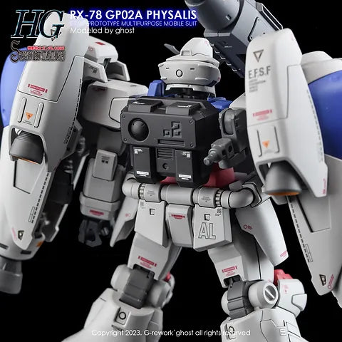 G-REWORK -[HG] RX-78 GP02A PHYSALIS Water Decal