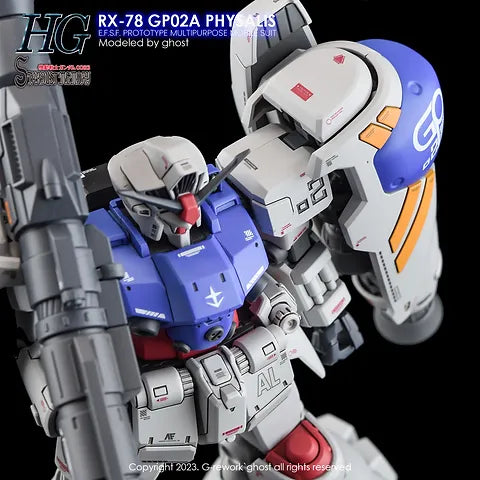 G-REWORK -[HG] RX-78 GP02A PHYSALIS Water Decal