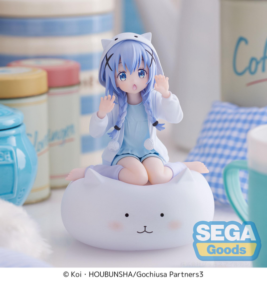 Chino Rabbit House Tea Party BLOOM Luminasta Figure