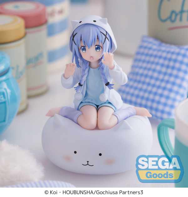 Chino Rabbit House Tea Party BLOOM Luminasta Figure