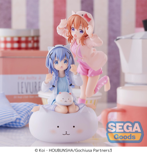 Chino Rabbit House Tea Party BLOOM Luminasta Figure