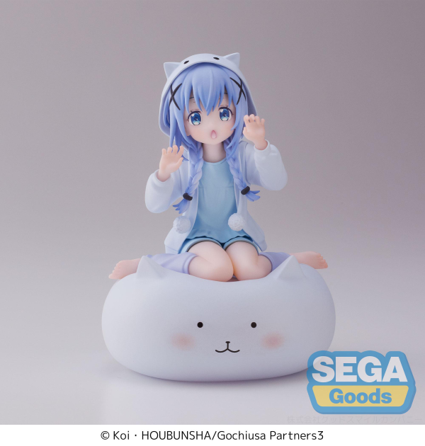 Chino Rabbit House Tea Party BLOOM Luminasta Figure