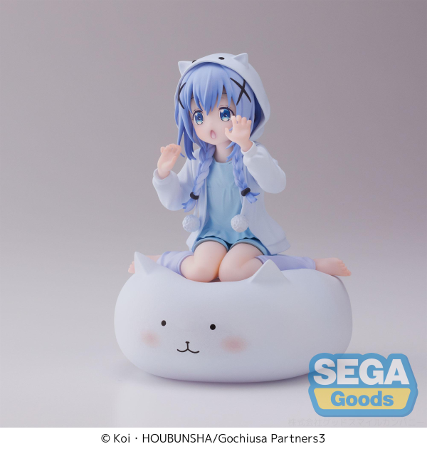 Chino Rabbit House Tea Party BLOOM Luminasta Figure