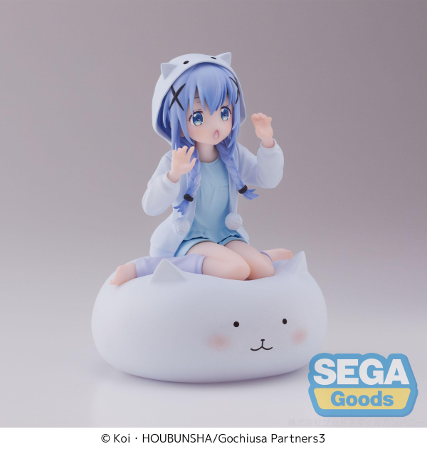 Chino Rabbit House Tea Party BLOOM Luminasta Figure