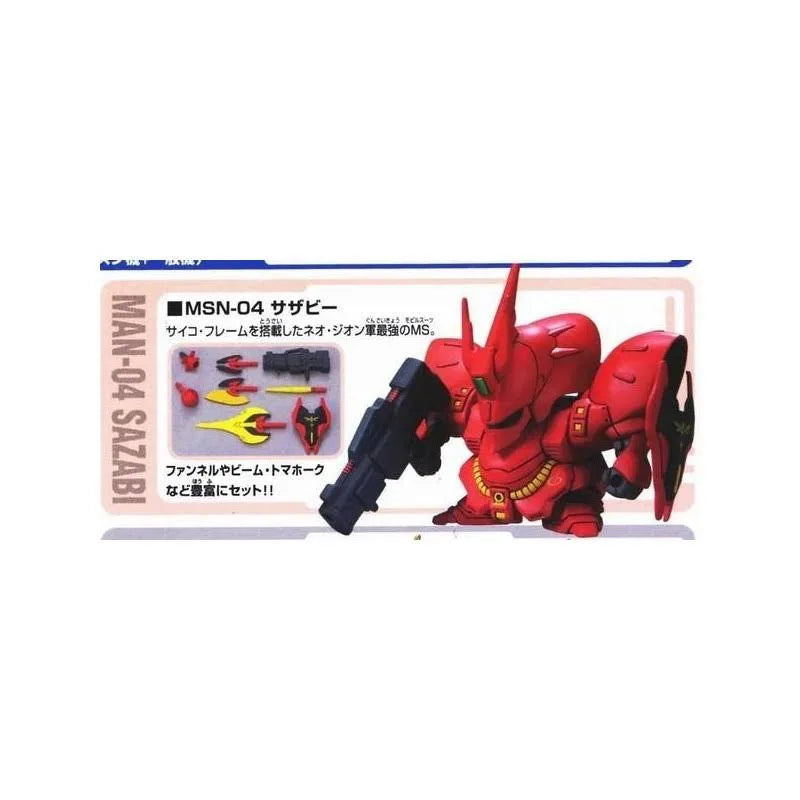 Bandai SD BB Char’s Counterattack Set (8 Models)