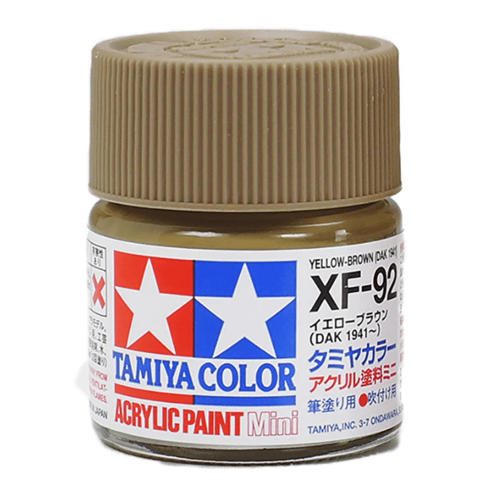 Tamiya Acrylic XF-92 Yellow Brown