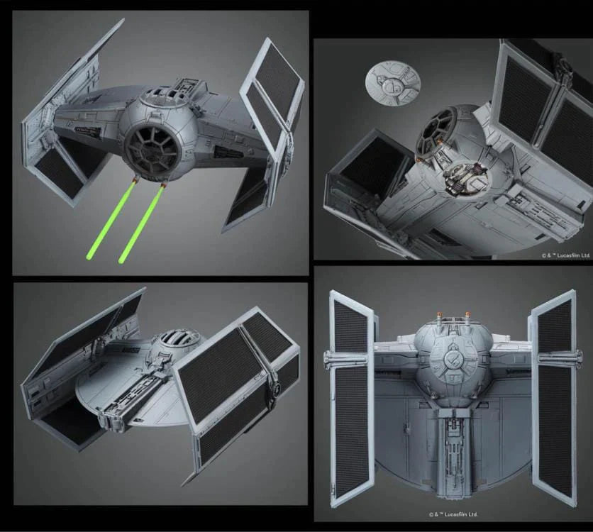 Star Wars Tie Advanced X1 1/72 Plastic Model Kit