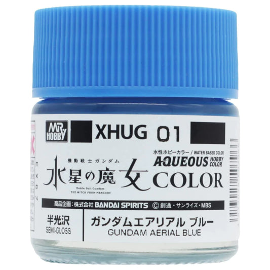 Mr. Hobby Aqueous XHUG01 Gundam Aerial Blue 10ml