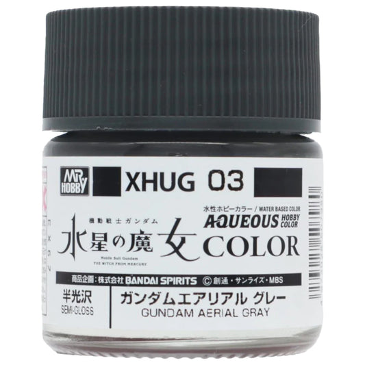 Mr. Hobby Aqueous XHUG03 Gundam Aerial Gray 10ml