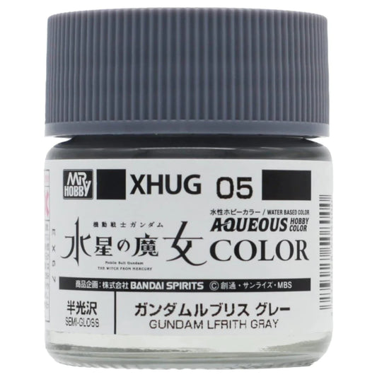 Mr. Hobby Aqueous XHUG05 Gundam Lfrith Gray 10ml