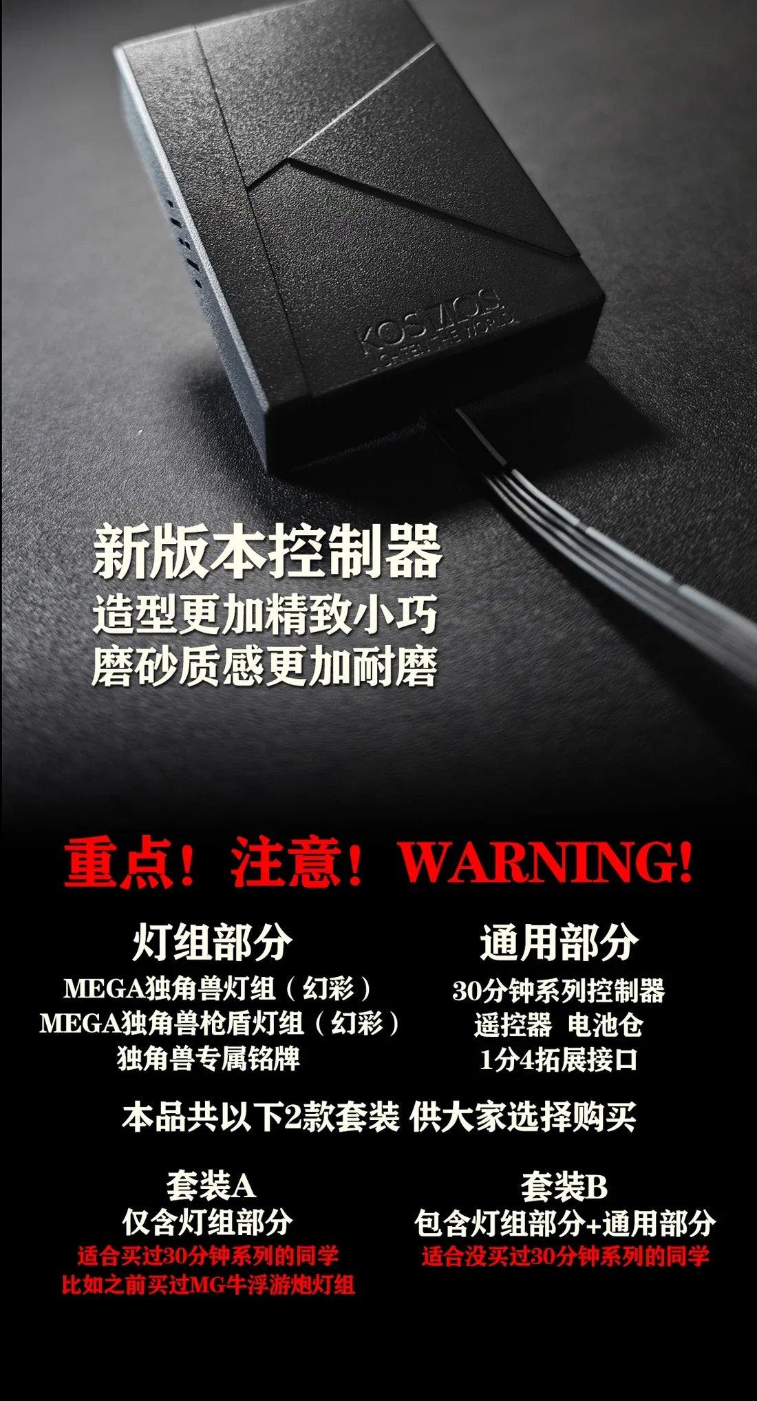 KOSMOS LED for MEGA
Size Unicorn