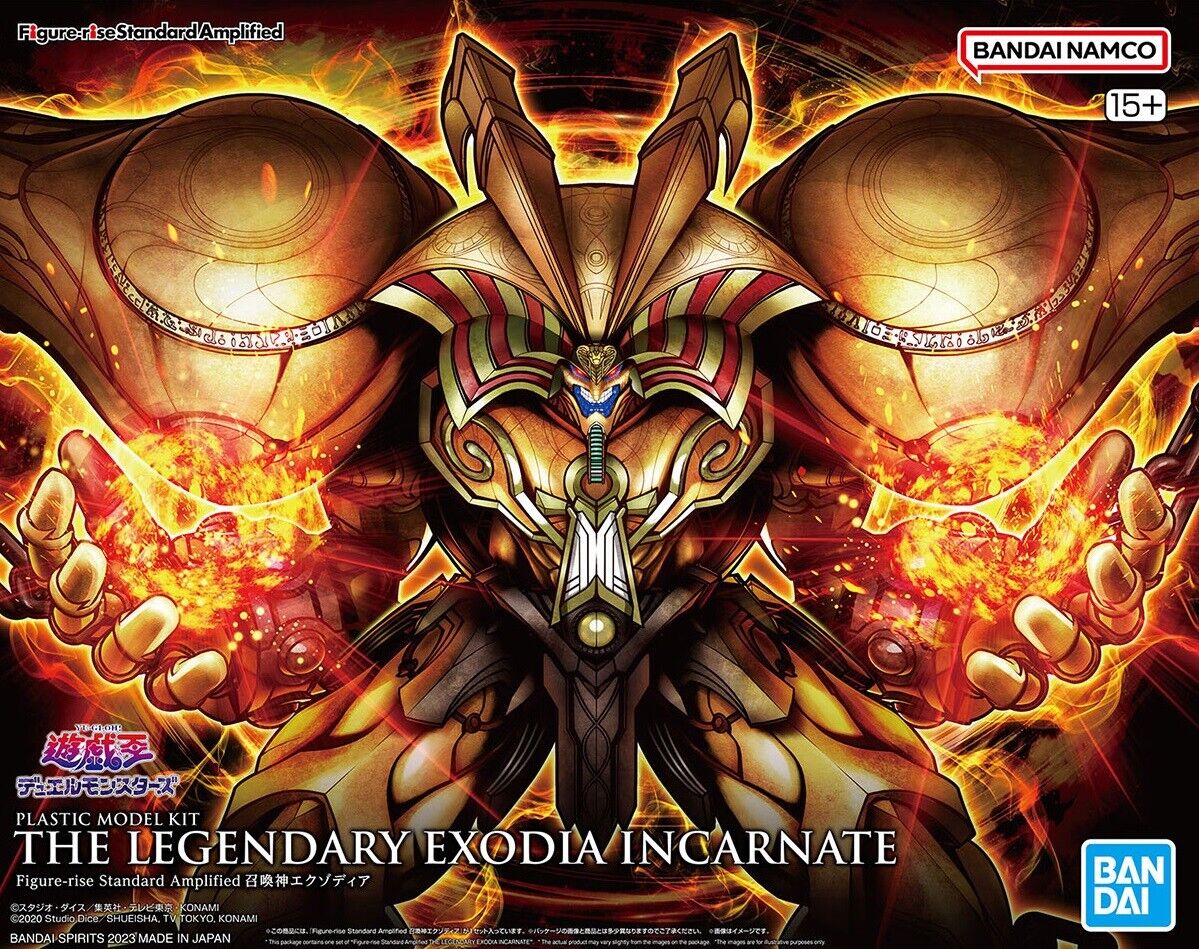 Yu-Gi-Oh! Duel Monsters Figure-rise Standard Amplified Exodia Model Kit